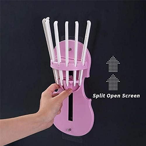 7-in-1 Multifunction Retractable Wall-Mounted Pull-Out Hanger Rack