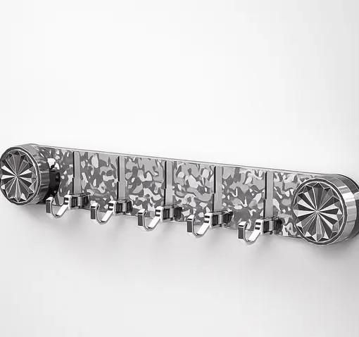 Plastic Wall Hook Rack